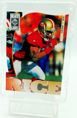 1995 Black Label Die Cut Jerry Rice #177 (1)
