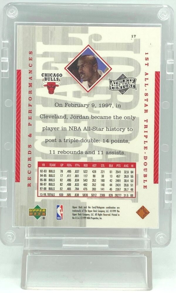 1999 Upper Deck Michael Jordan #17 (2) 1999 Upper Deck Michael Jordan #17 (2)