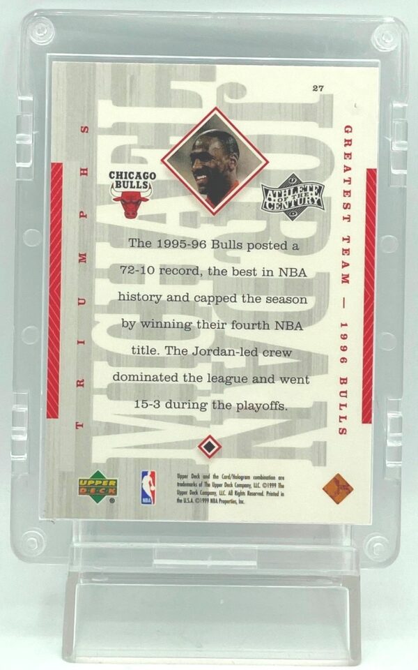1999 Upper Deck Michael Jordan #27 (2)