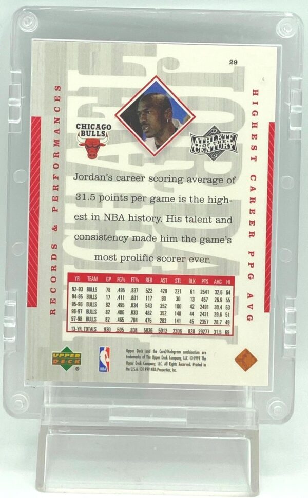 1999 Upper Deck Michael Jordan #29 (2)