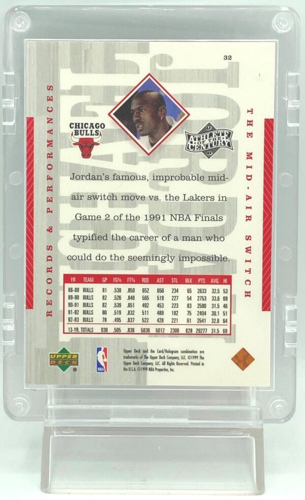 1999 Upper Deck Michael Jordan #32 (2)