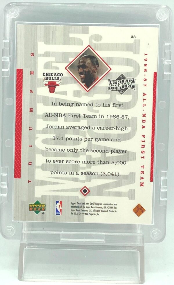 1999 Upper Deck Michael Jordan #33 (2) 1999 Upper Deck Michael Jordan #33 (2)