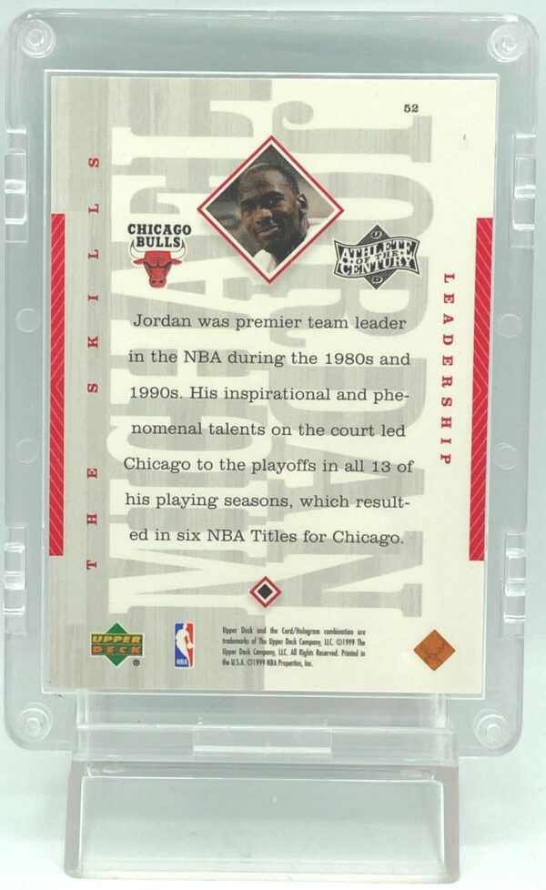 1999 Upper Deck Michael Jordan #52 (2)