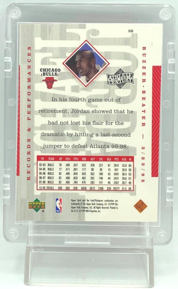 1999 Upper Deck Michael Jordan #56 (2)