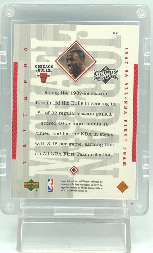 1999 Upper Deck Michael Jordan #57 (2)
