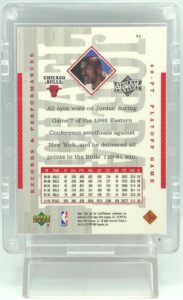 1999 Upper Deck Michael Jordan #71 (2)