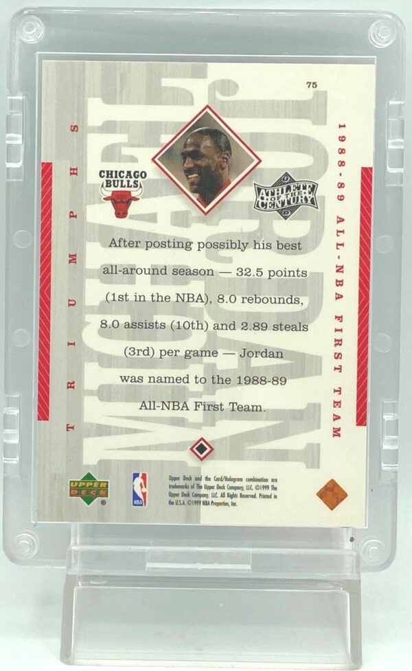 1999 Upper Deck Michael Jordan #75 (2) 1999 Upper Deck Michael Jordan #75 (2)