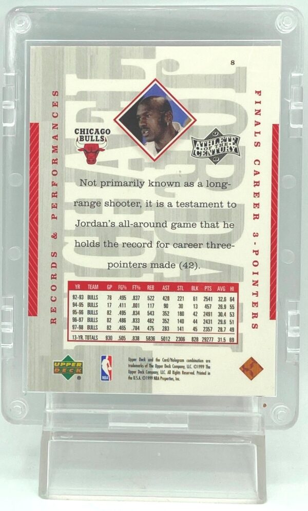 1999 Upper Deck Michael Jordan #8 (2)