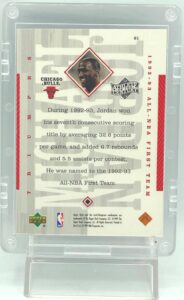 1999 Upper Deck Michael Jordan #81 (2)