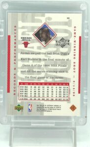 1999 Upper Deck Michael Jordan #89 (2)