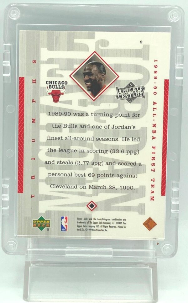 1999 Upper Deck Michael Jordan #9 (2) 1999 Upper Deck Michael Jordan #9 (2)