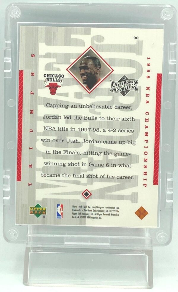 1999 Upper Deck Michael Jordan #90 (2)
