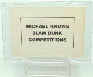 1990 Broder Knows-Competitions Michael Jordan (2)
