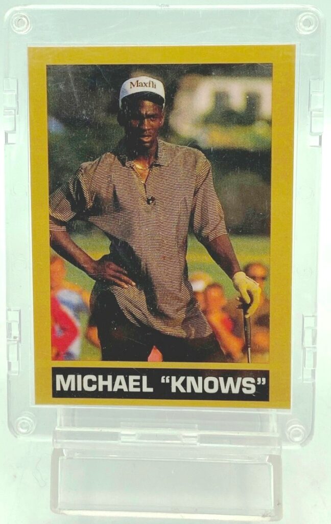 1990 Broder Knows-Golf Michael Jordan