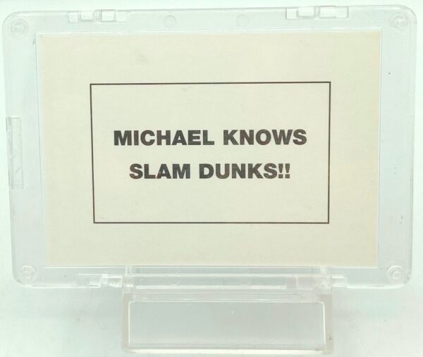 1990 Broder Knows-Slam Dunks Michael Jordan (2)