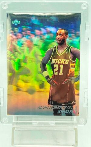 1991 UD Steals-Error Back Alvin Robert