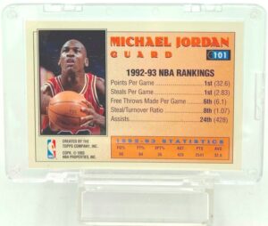 1992 Topps Michael Jordan Card #101 (2)