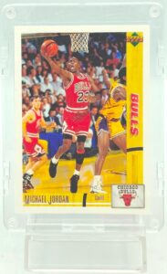 1992 UD Bulls Michael Jordan Italian #38 (1)