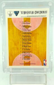 1992 UD East Michael Jordan Checklist #1 (2)