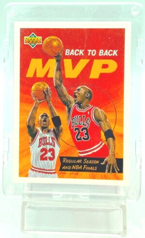 1992 UD MVP Michael Jordan English #67 (1)