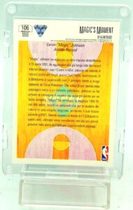 1992 UD Moment Magic Johnson Italian #106 (2)