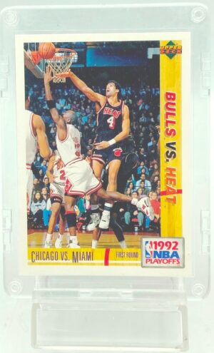 1992 UD Playoffs Michael Jordan Italian #158 (1)