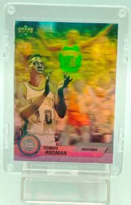 1992 UD Rebounds Holograph Dennis Rodman #EB3 (1)