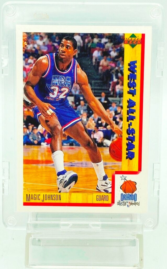 1992 UD W All-Star Magic Johnson Italian #16 (1)