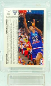 1992 UD W All-Star Magic Johnson Italian #16 (2)