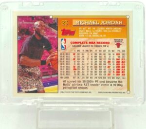 1993 Topps Michael Jordan Error!! Card #23 (2)