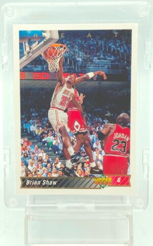 1993 UD Brian Shaw - Michael Jordan #202 (1)