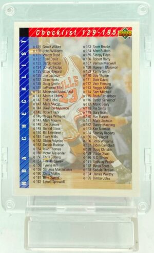 1993 UD Checklist Michael Jordan #255 (1)