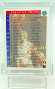 1993 UD Checklist Michael Jordan #255 (2)
