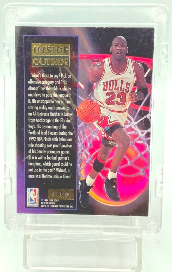 1993 Ultra Inside Outside Michael Jordan #4 (2) 1993 Ultra Inside Outside Michael Jordan #4 (2)