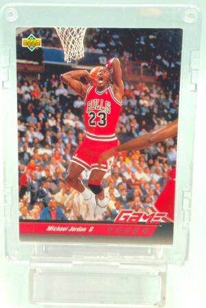 1993 Upper Deck Game Faces Michael Jordan #488(1)