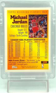 1994 Topps (REGULAR) Michael Jordan #199 (2)
