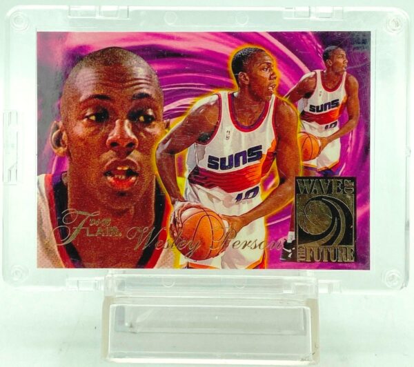 1995 Flair Wesley Person Insert Card #9 of 10 (1) 1995 Flair Wesley Person Insert Card #9 of 10 (1)