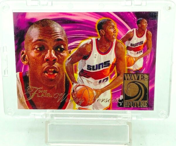 1995 Flair Wesley Person Insert Card #9 of 10 (2) 1995 Flair Wesley Person Insert Card #9 of 10 (2)