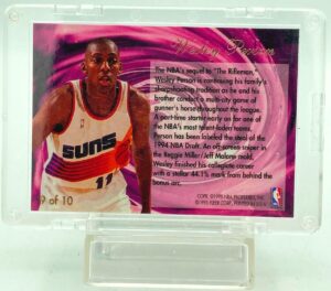 1995 Flair Wesley Person Insert Card #9 of 10 (3)