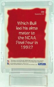 1995 Skybox Question #4 Michael Jordan #394 (2)