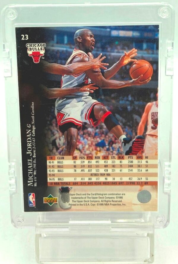 1995 UD Bronze Michael Jordan #23 (2)