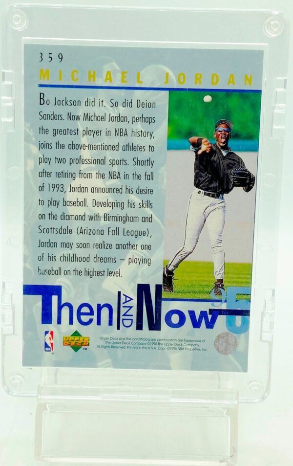 1995 UD Then-Now Michael Jordan #359 (2)