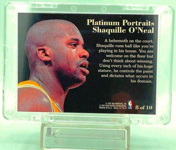 1996 Fleer Platinum Shaquille O'Neal #8-10 (2) 1996 Fleer Platinum Shaquille O'Neal #8-10 (2)