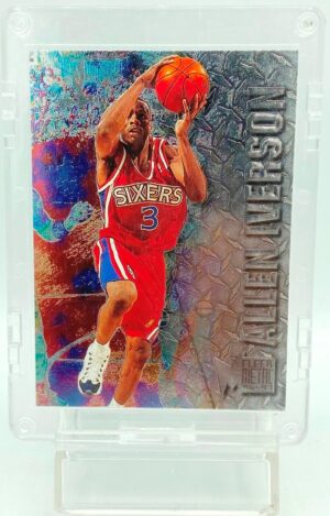 1996 Fleer ROOKIE Allen Iverson RC #201 (1) 1996 Fleer ROOKIE Allen Iverson RC #201 (1)
