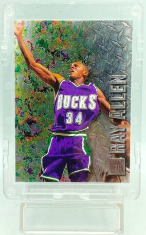 1996 Fleer ROOKIE Ray Allen RC #186 (1) 1996 Fleer ROOKIE Ray Allen RC #186 (1)