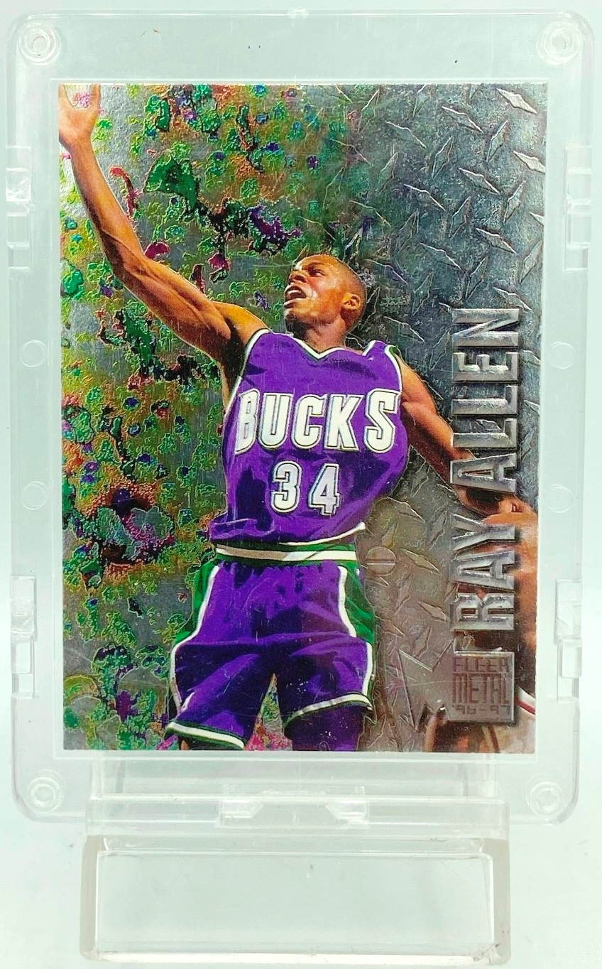 1996 Fleer ROOKIE Ray Allen RC #186 (1)