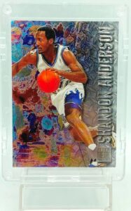 1996 Fleer ROOKIE Shandon Anderson RC #218 (1)