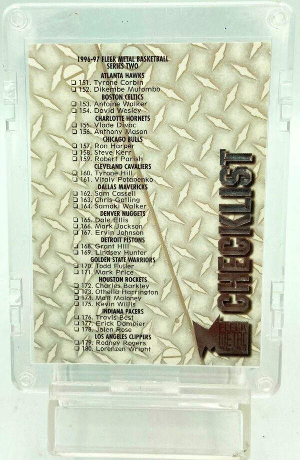 1996 Metal Checklist #249 (1)