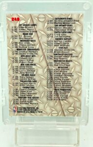 1996 Metal Checklist #249 (2)