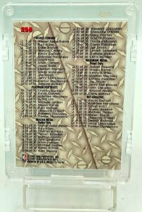 1996 Metal Checklist #250 (2)